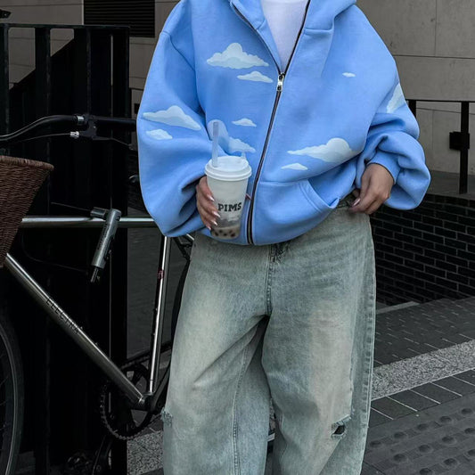 Cloud Hooded Sweater Women
