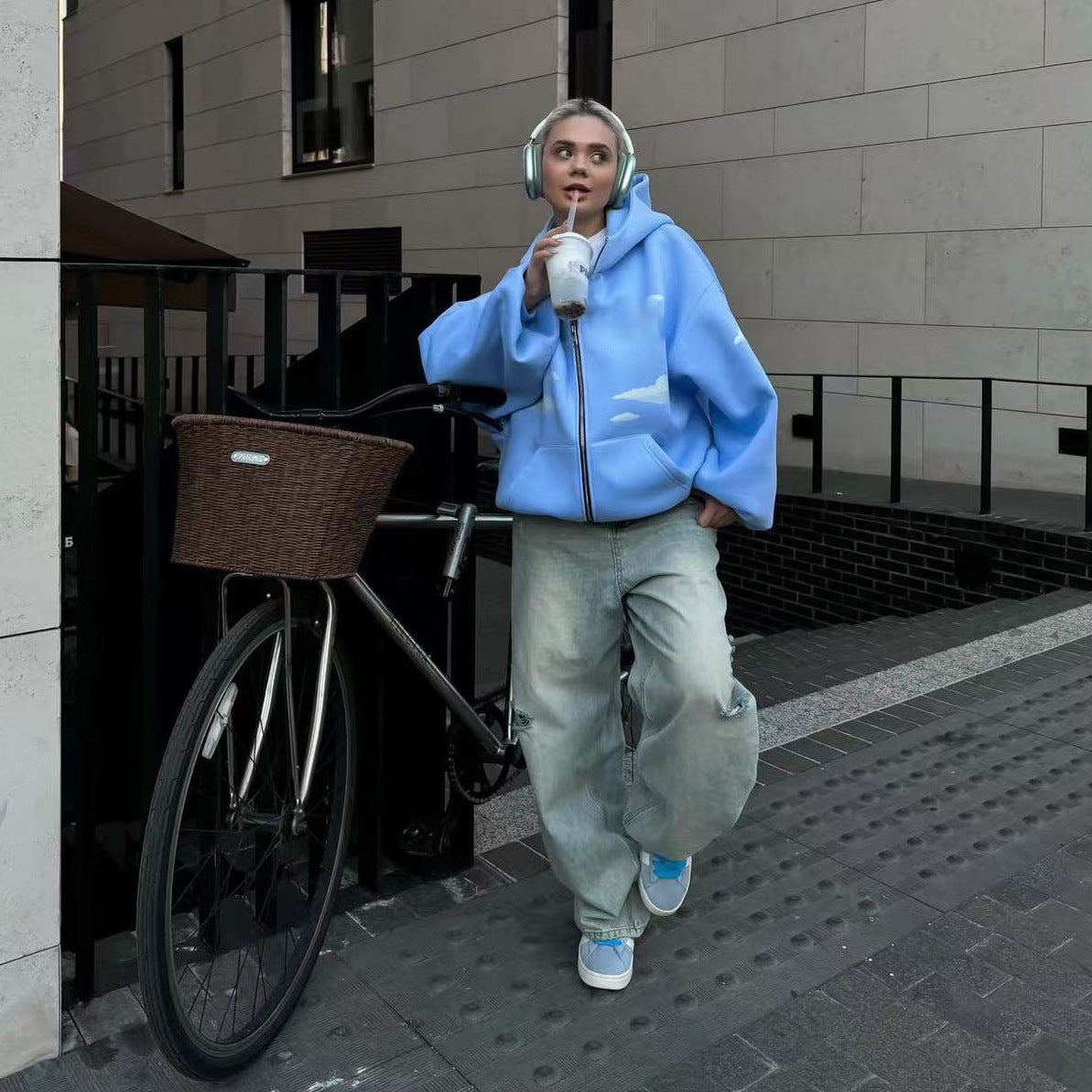 Cloud Hooded Sweater Women